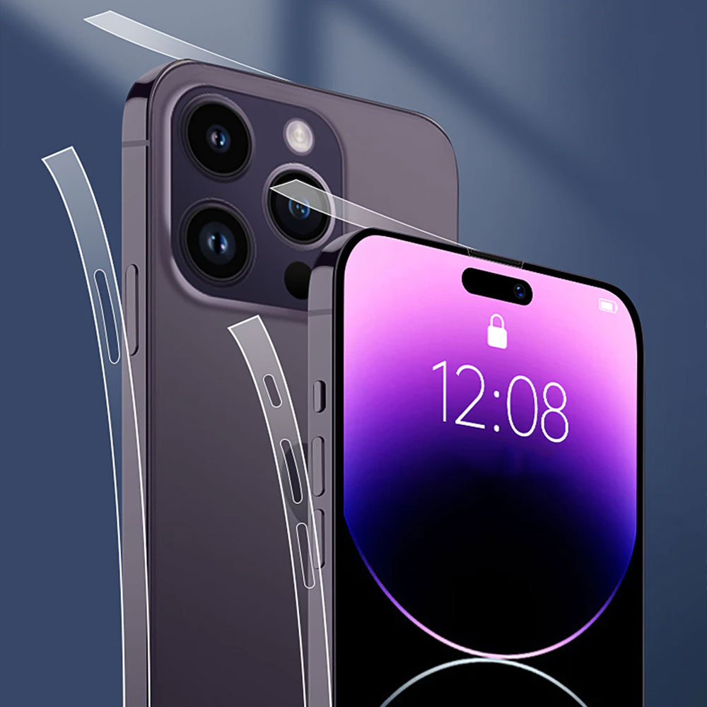 Folia hydrożelowa do iPhone 14 Pro Max na ramkę telefonu