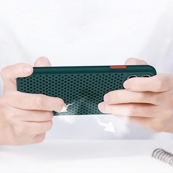 Etui do iPhone XR oddychające nowoczesne z kolorowymi przyciskami, brzoskwiniowe