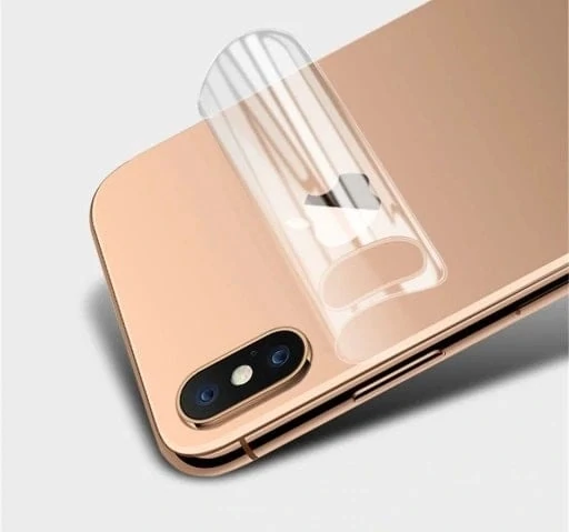 Folia hydrożelowa iPhone X/XS na tył nieszczerbiąca