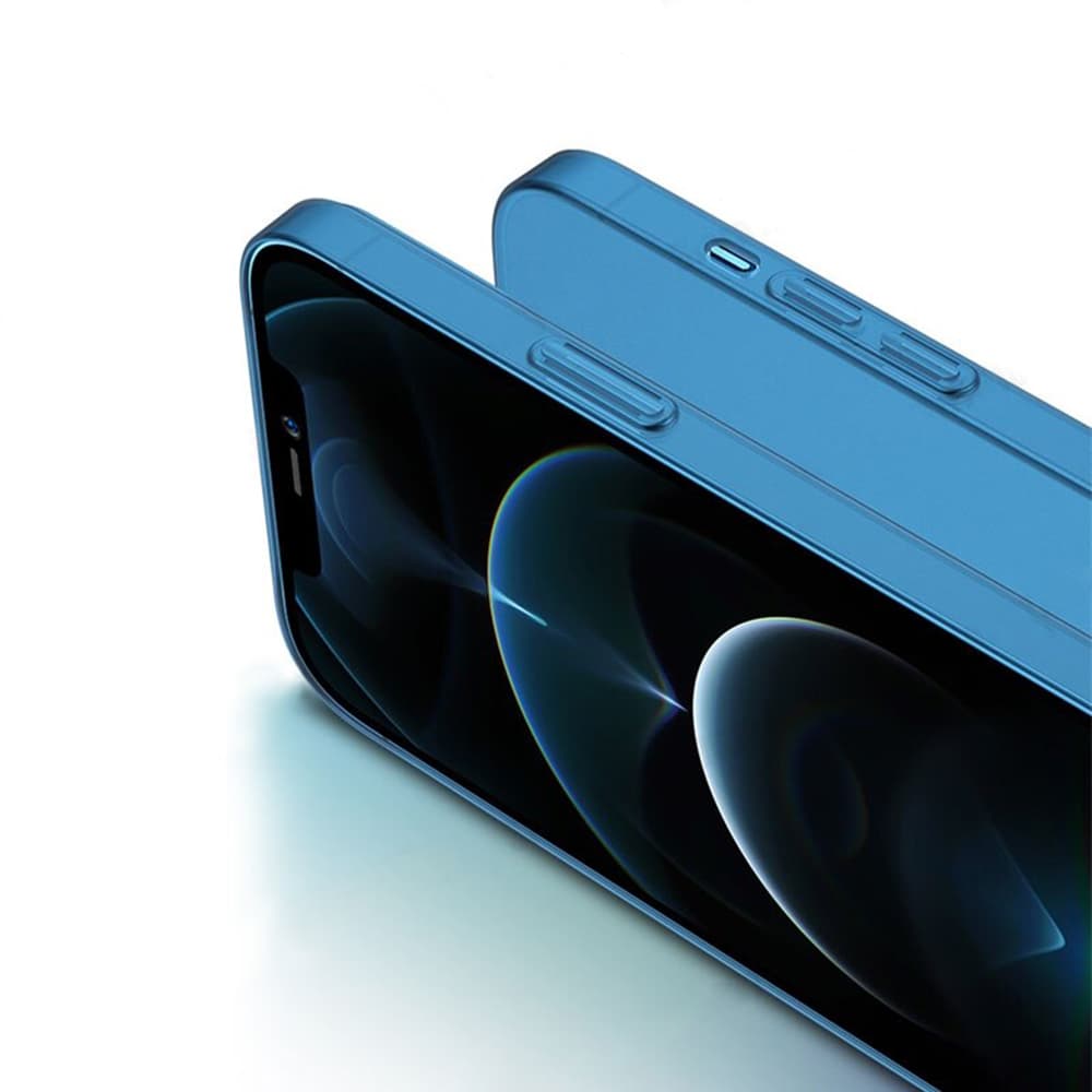 Etui do iPhone 12 Pro SmartDevil matowe czarne z metalową klapką na obiektyw