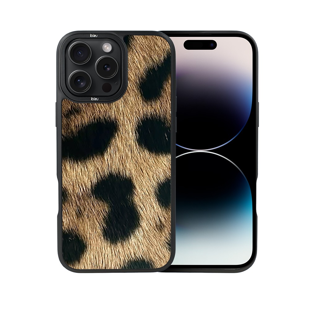 Etui do iPhone 14 Pro IBIZU DropGuard Matt z MagSafe, Zew Natury, Lampart