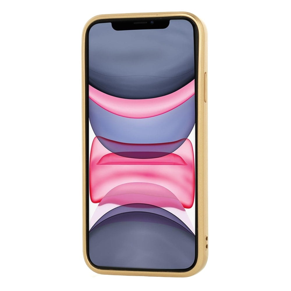 Etui do iPhone 12 Pro silikonowe elastyczne złote