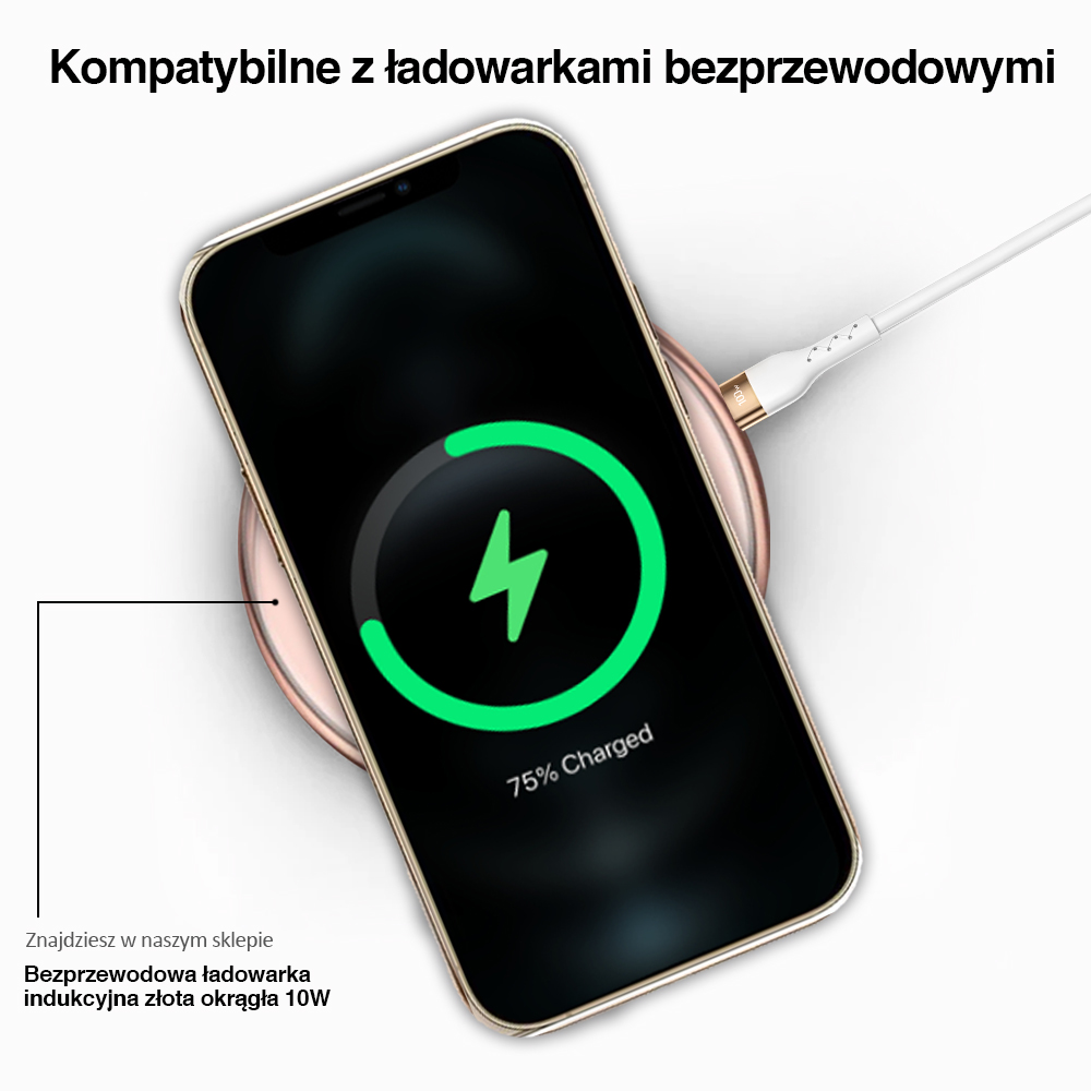 Etui do iPhone 13 Pro premium golden z osłoną kamery, czerwone złoto (OUTLET)