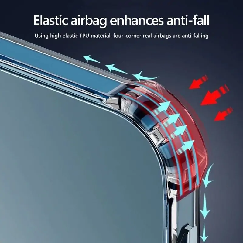 Etui do iPhone 12 Pro przeźroczyste z MagSafe