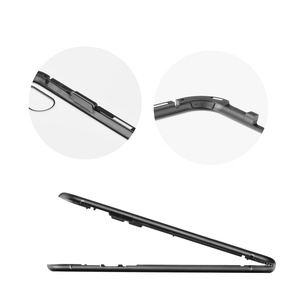 Obudowa do iPhone 11 Pro Max podwójna szyba i aluminium 360° przód + tył magnetyczna, czarna