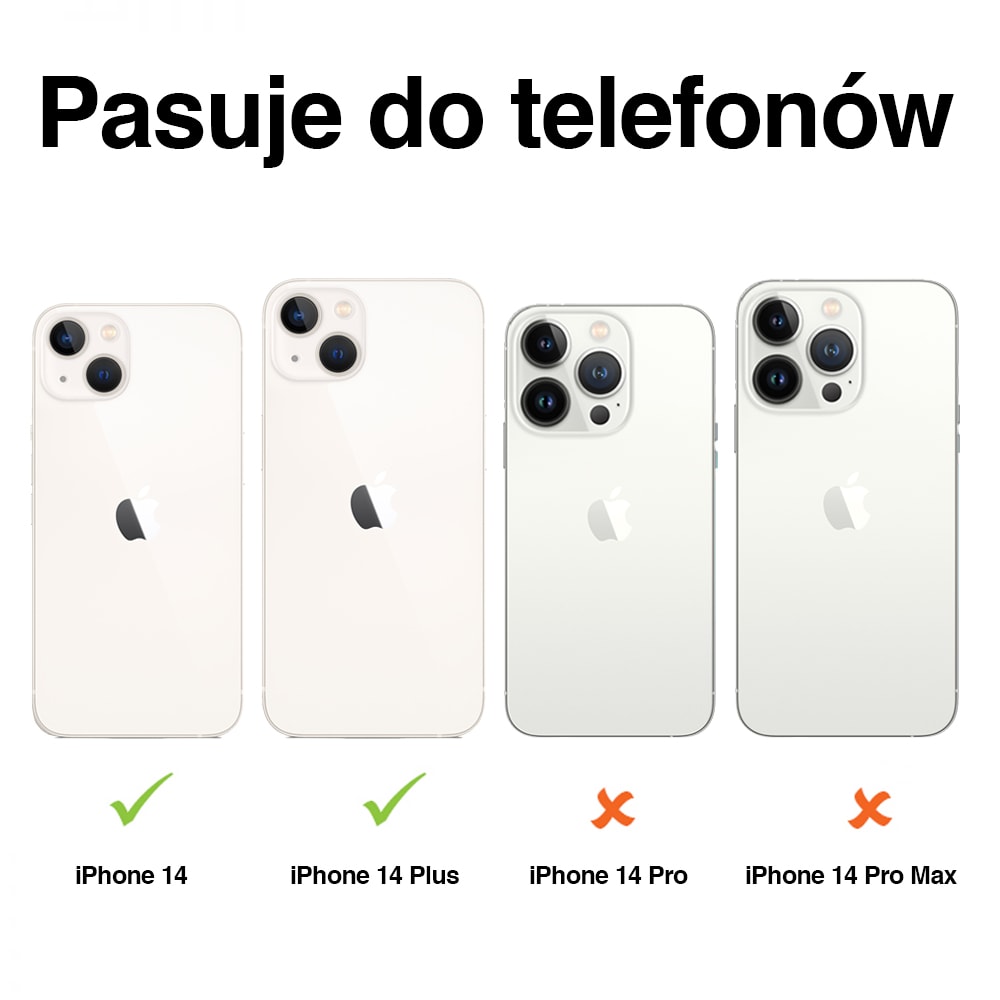 Metalowa osłona obiektywów szkło na aparat iPhone 14 fioletowy kameleon