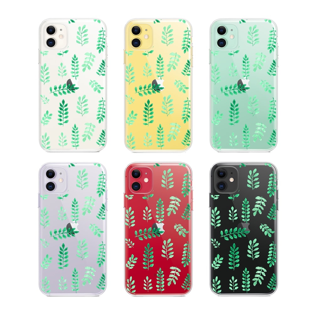 Etui do iPhone 11 z nadrukiem listki