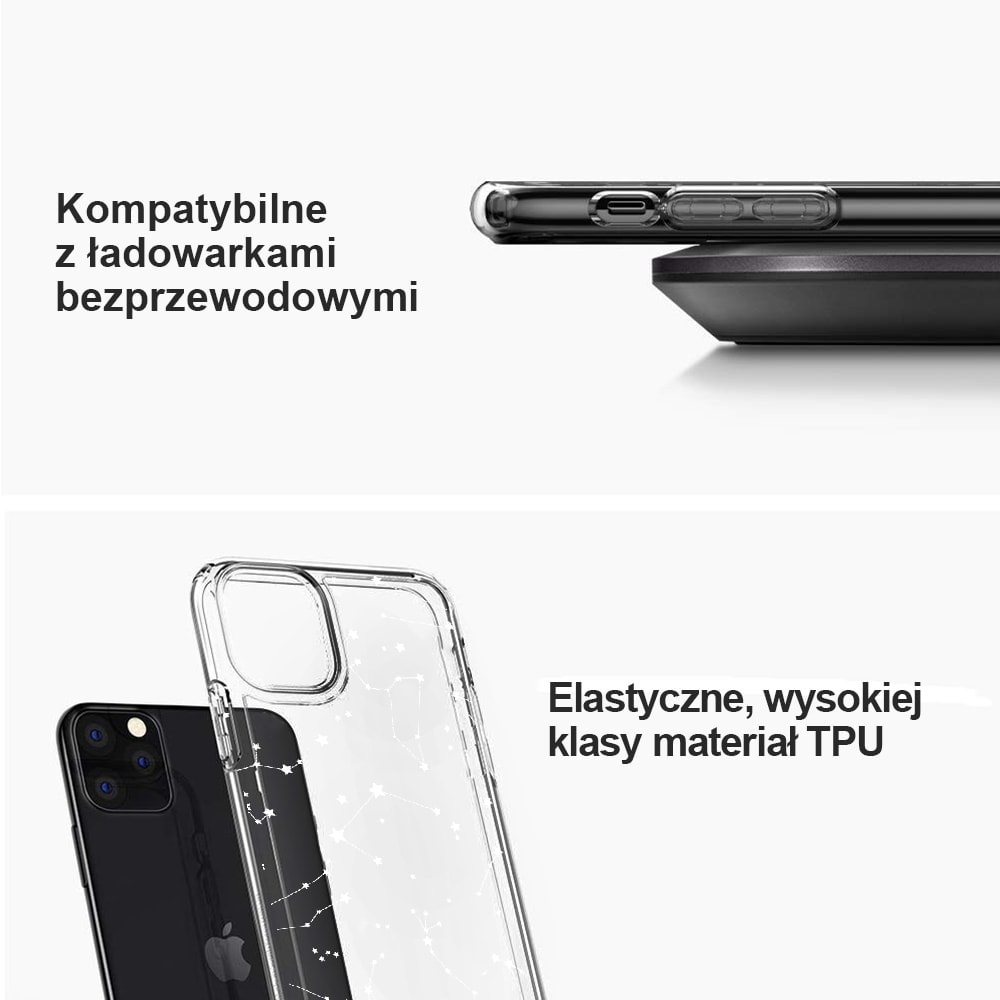 Etui do iPhone 11 z nadrukiem zodiak