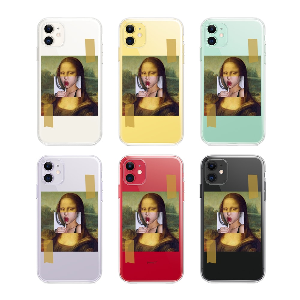 Etui do iPhone 11 z nadrukiem Mona Lisa