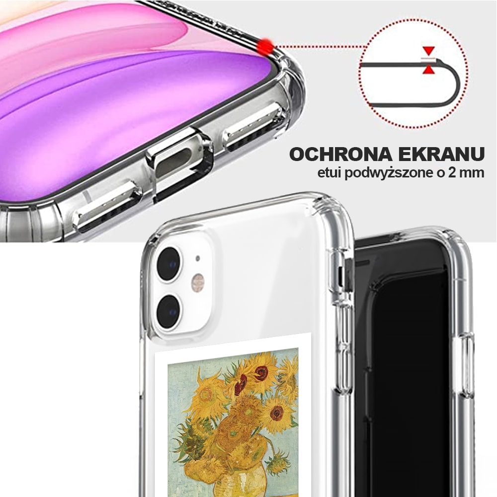 Etui do iPhone 11 z nadrukiem Van Gogh