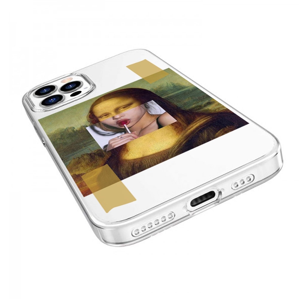 Etui do iPhone 12 Pro z nadrukiem Mona Lisa