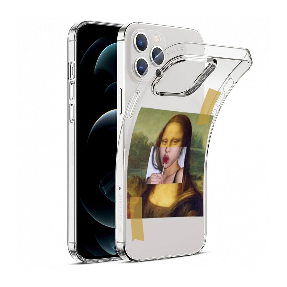 Etui do iPhone 12 Pro z nadrukiem Mona Lisa