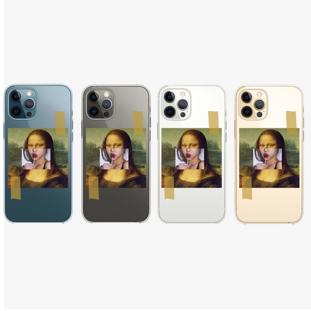 Etui do iPhone 12 Pro z nadrukiem Mona Lisa