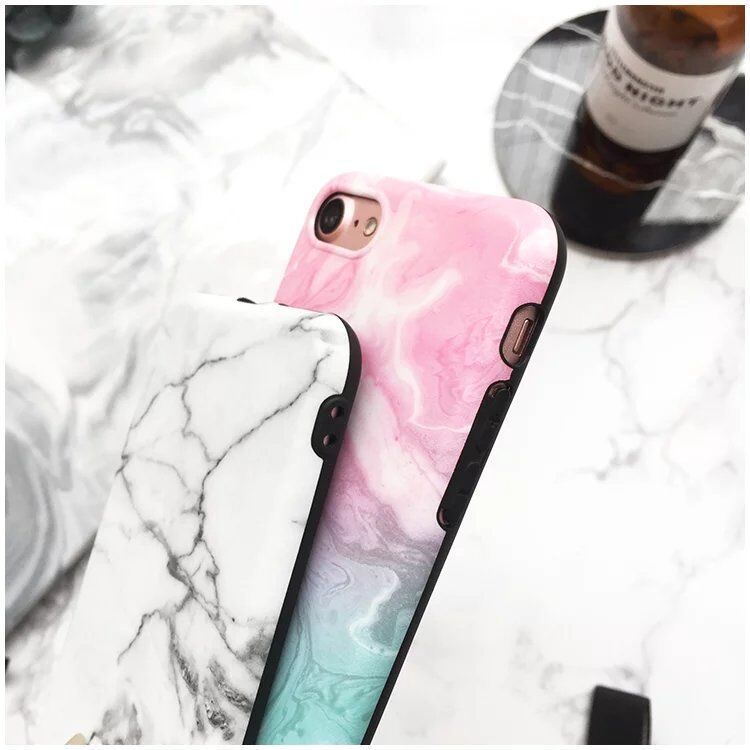 Etui do iPhone X/XS ochronne, kolorowe ombre