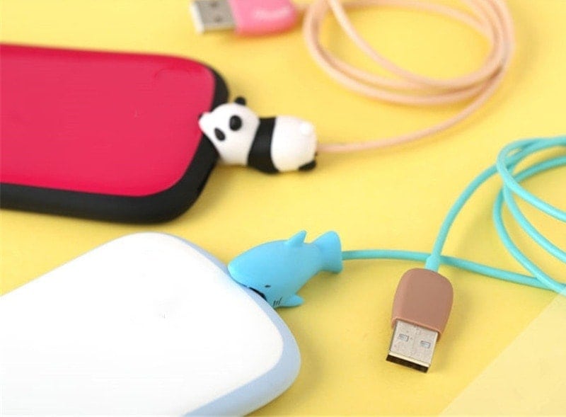 Osłonka zabezpieczenie na kabel lightning ładowarkę zwierzątko Panda