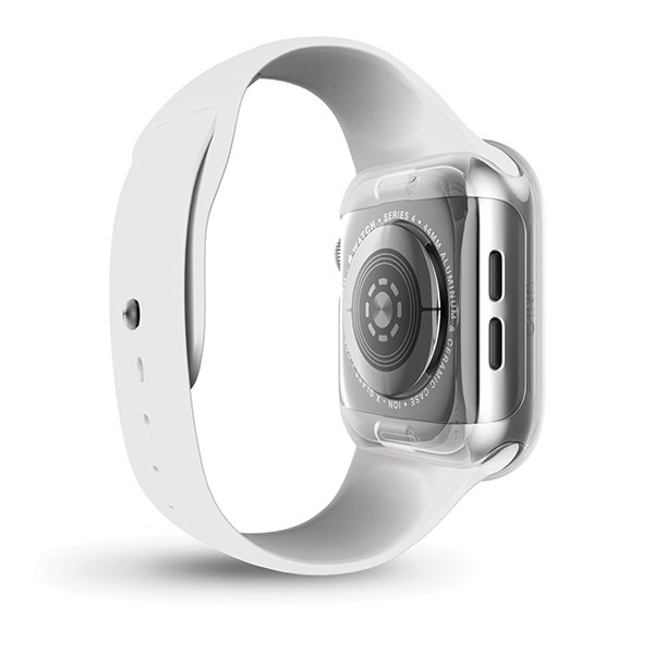 Przeźroczyste etui silikonowe full body do Apple Watch SE/6/5/4 – 40mm