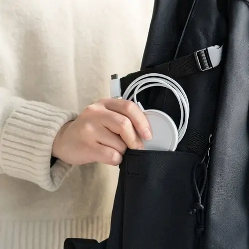 Etui na ładowarkę MagSafe antypoślizgowe transparentne