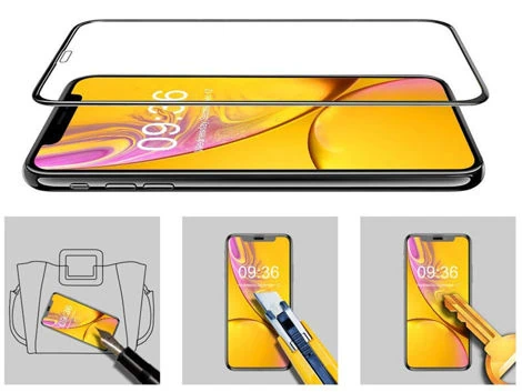 Szkło do IPHONE XR na cały ekran super wytrzymałe