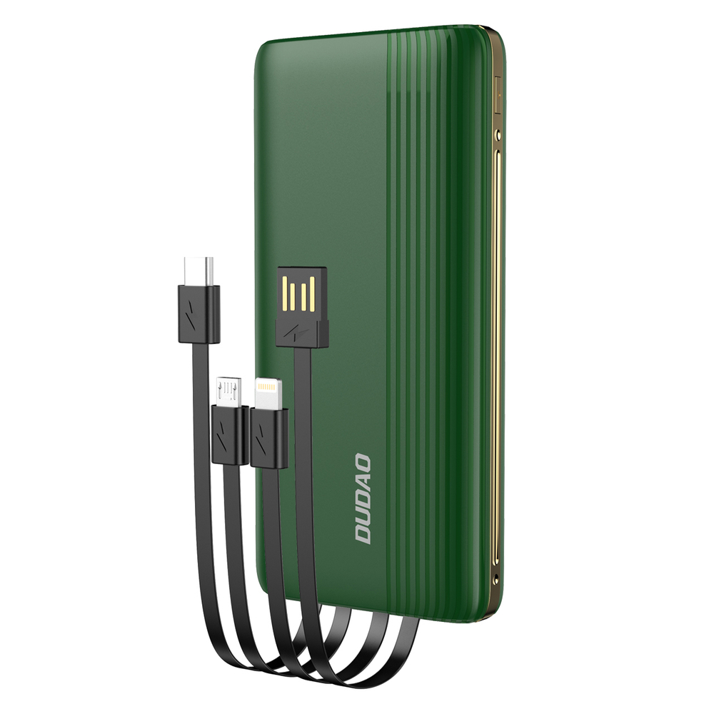 power bank 10000 mah 4w1 (lightning, usb typ c, usb, micro usb) wyświetlacz led, czarny (kopia)