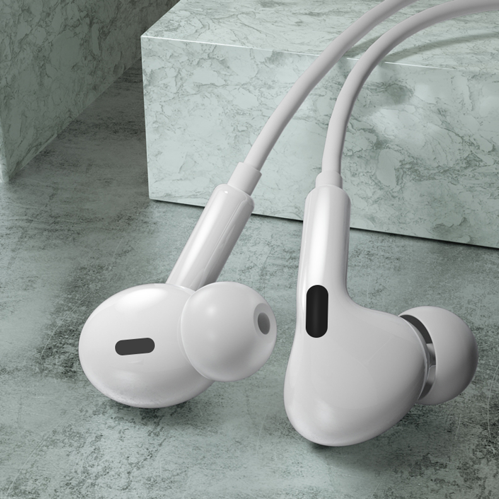 Słuchawki Lightning do iPhone dokanałowe z możliwością równoczesnego ładowania telefonu