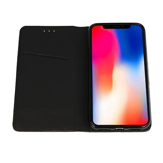 Etui do iPhone 11 Pro książkowe na magnes z trwałego niebrudzącego się materiału, czarne