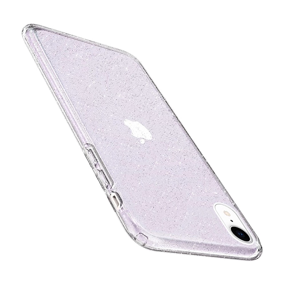 Etui do iPhone XR transparentne świecące z brokatem crystal Glitter