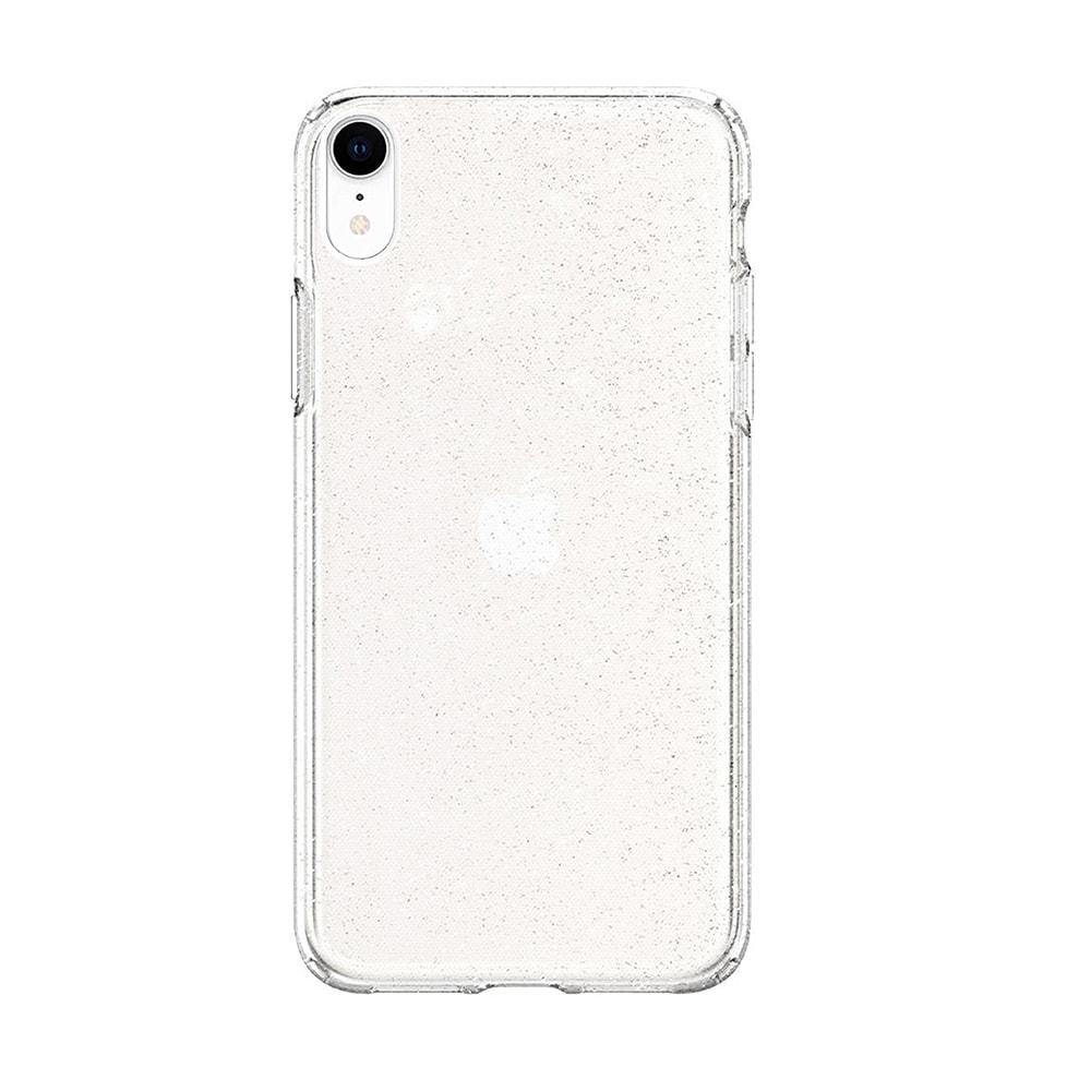 Etui do iPhone XR transparentne świecące z brokatem crystal Glitter