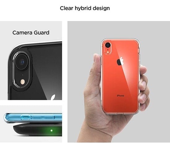 Przezroczyte etui silikonowe do iPhone XR