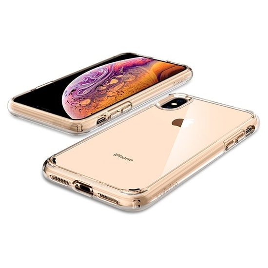 Etui do iPhone X/XS przeźroczyste silikonowe ochronne