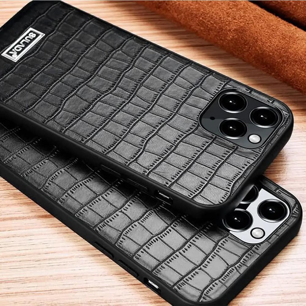 Etui do iPhone 11 Pro Crocodile eleganckie SULADA oryginal