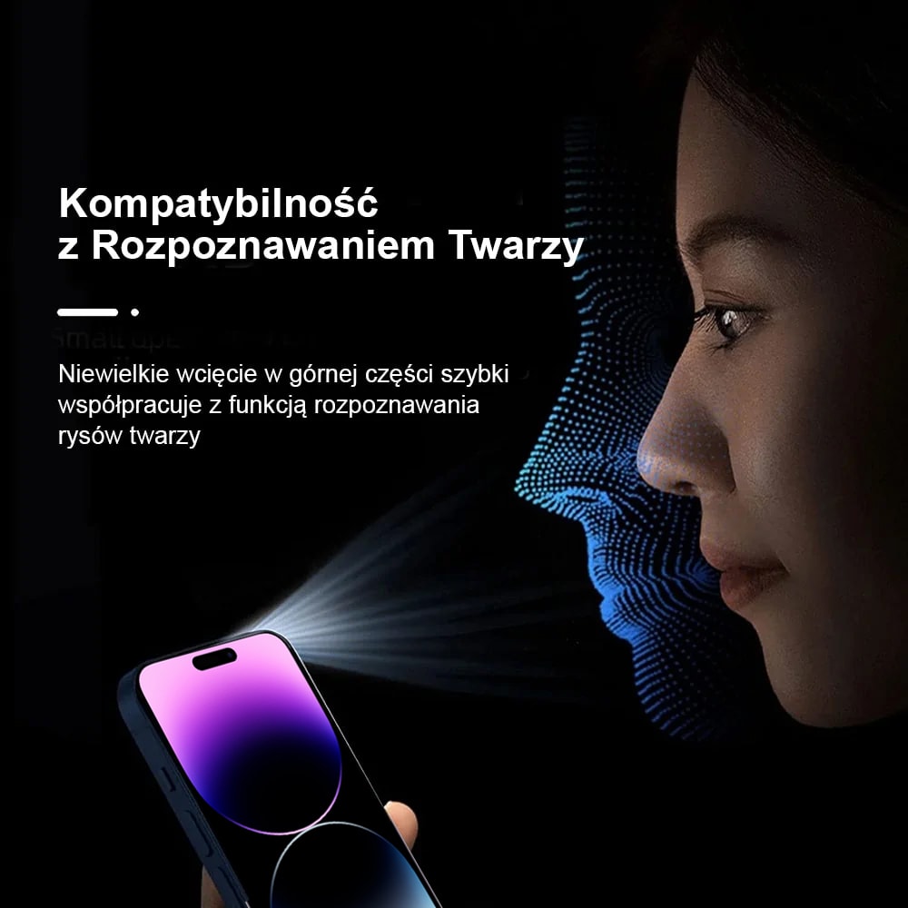 Szkło hartowane wzmacniane 9H na ekran do iPhone 14 Pro