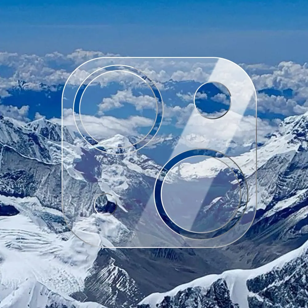 Szkło hybrydowe na cały aparat kamerę iPhone 13