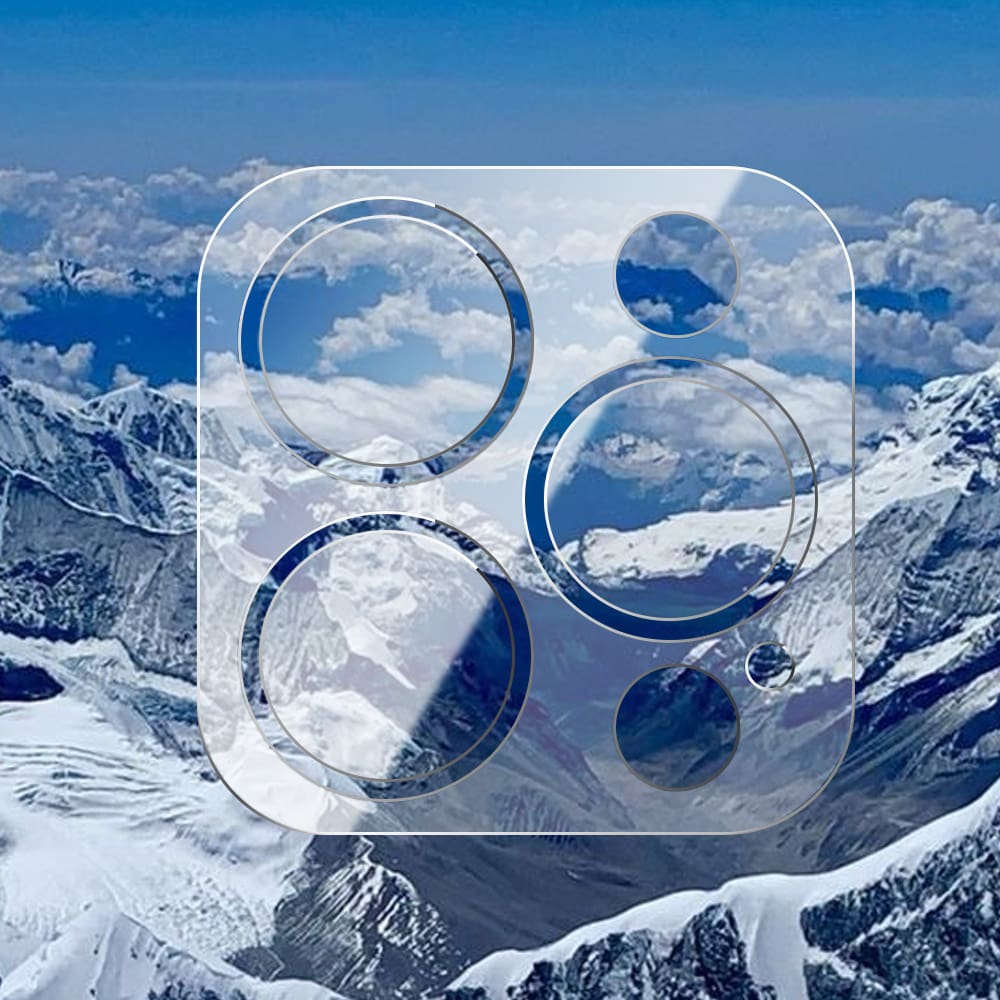 Szkło hybrydowe na cały aparat kamerę iPhone 14 Pro Max