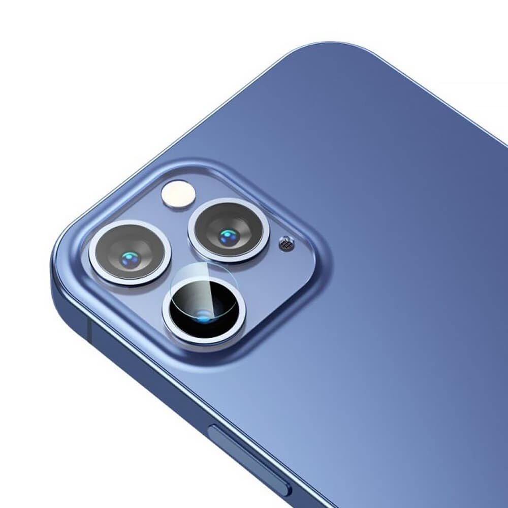 Szkło hartowane do iPhone 12 Pro na aparaty, obiektywy hybrydowe