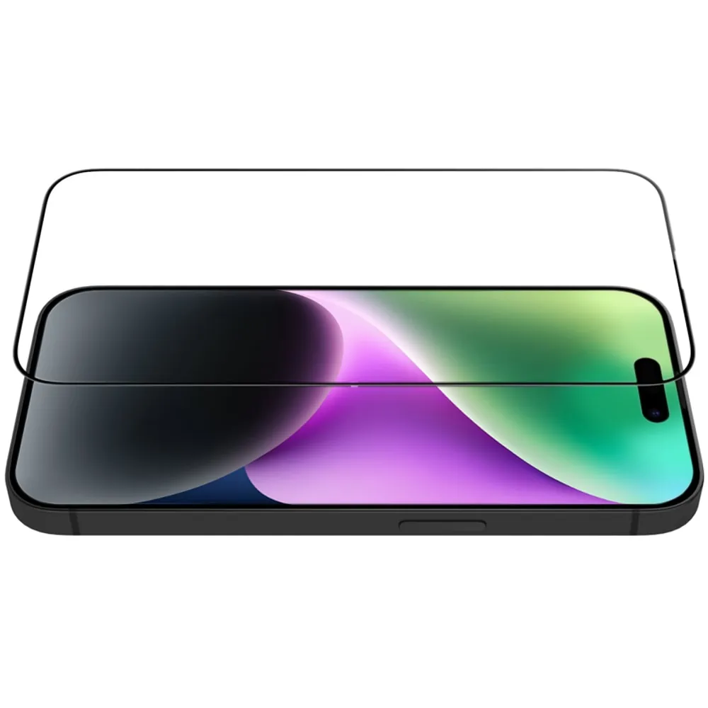 Szkło najtrwalsze kompozytowe z powłoką ceramiczną na cały ekran 5D z ramką do iPhone 14 Plus