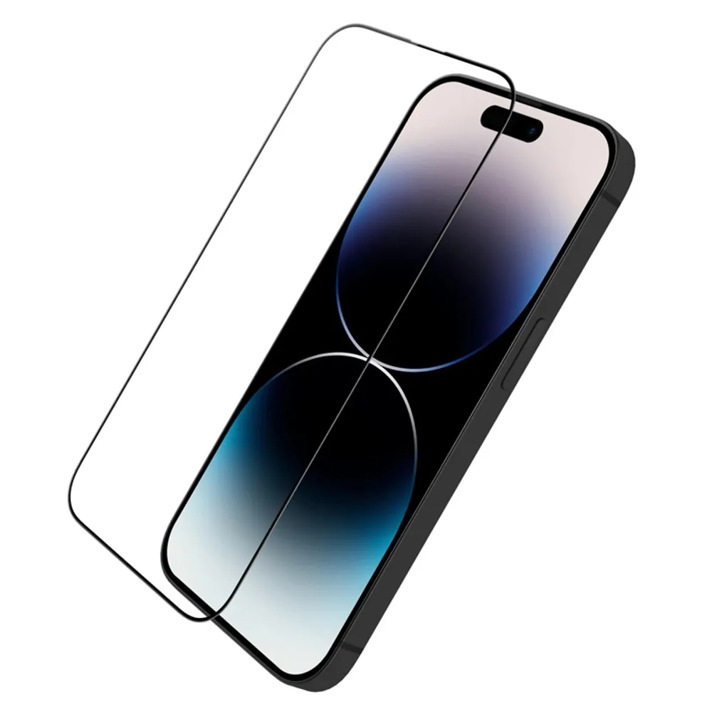 Szkło najtrwalsze kompozytowe z powłoką ceramiczną na cały ekran 5D z ramką do iPhone 14 Pro Max