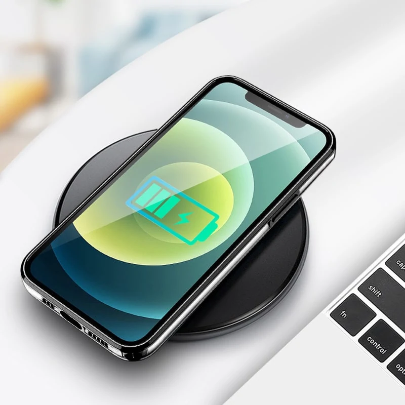 Etui do iPhone 12 Fashion Stand z podstawką, ochrona obiektywu, czarne