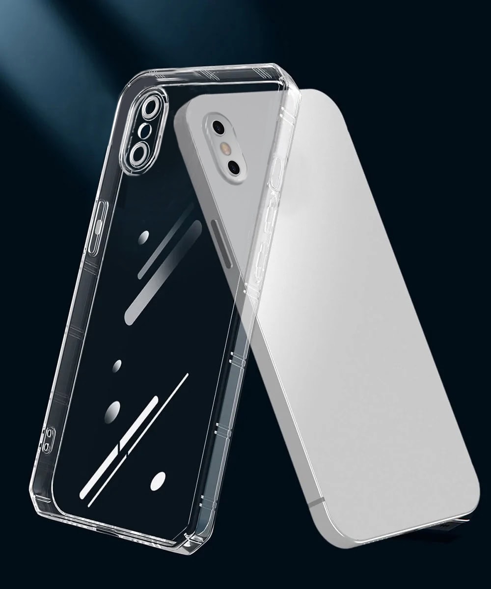 Etui do iPhone X/XS Camera Armor z osłoną aparatu, przeźroczyste pancerne