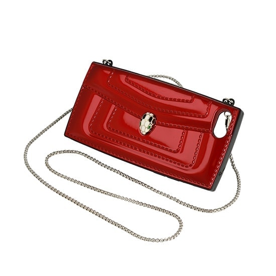 Eleganckie ekskluzywne czerwone etui do IPhone XS Max