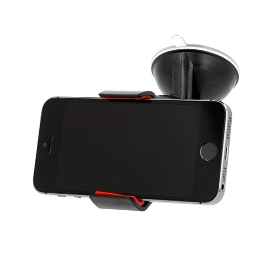 Uchwyt samochodowy uniwersalny czarny z klipsem