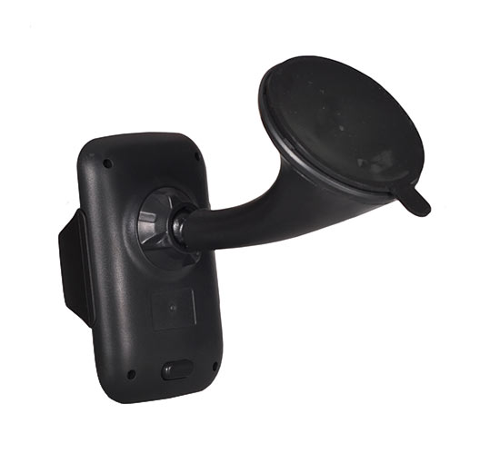 Uniwersalny uchwyt samochodowy czarny z wolno rozsuwającymi się łapkami