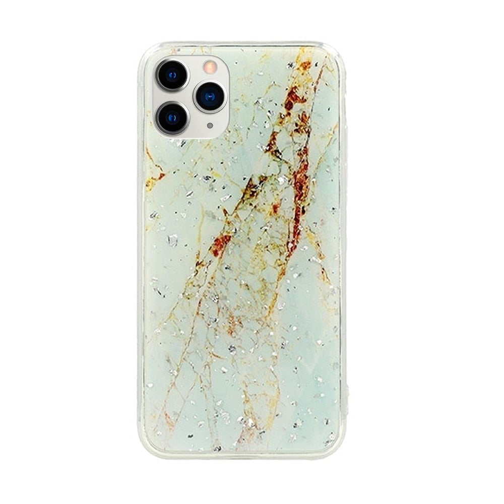Etui do iPhone 11 Pro silikonowe cienkie delikatny marmurek