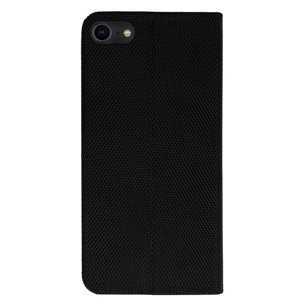 Etui do iPhone SE2022/SE2020/8/7 eleganckie stylowe z klapką, czarne