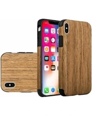 Drewniane elastyczne etui do Iphone 7 Plus i iPhone 8 Plus hybrydowa drewniana obudowa