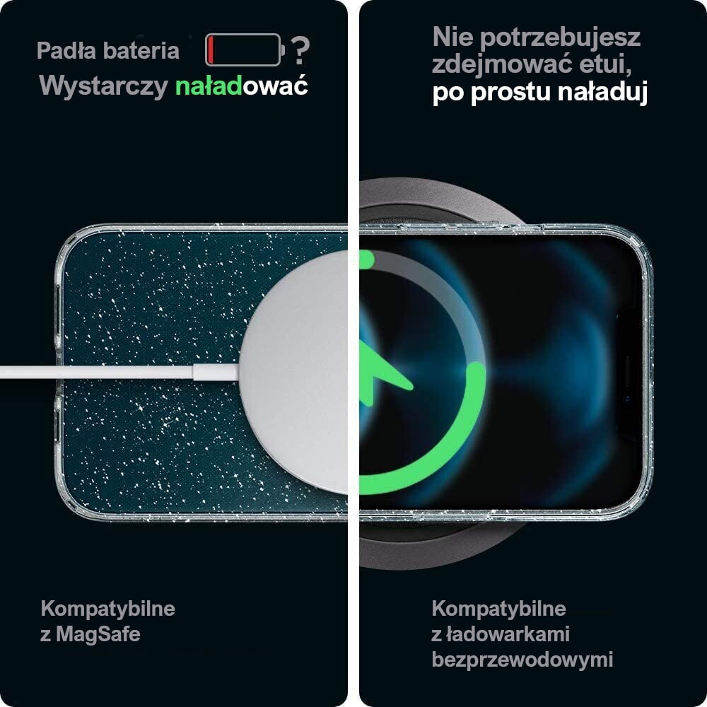 Etui do iPhone 12 Pro Max błyszczące VIP luksusowe przezroczyste. Śliczne etui brokatowe dla kobiety