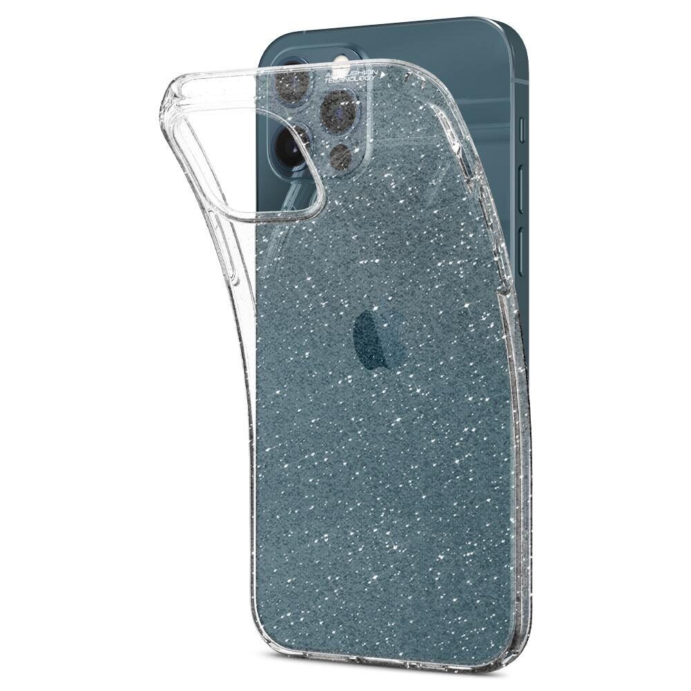 Etui do iPhone 12 Pro Max błyszczące VIP luksusowe przezroczyste. Śliczne etui brokatowe dla kobiety