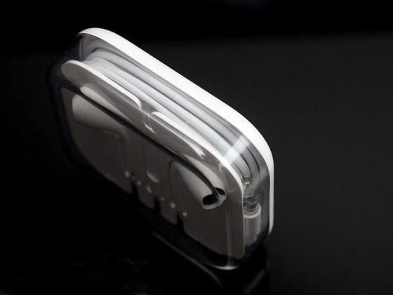 Słuchawki do iPhone, białe z mikrofonem audio jack 3.5 mm