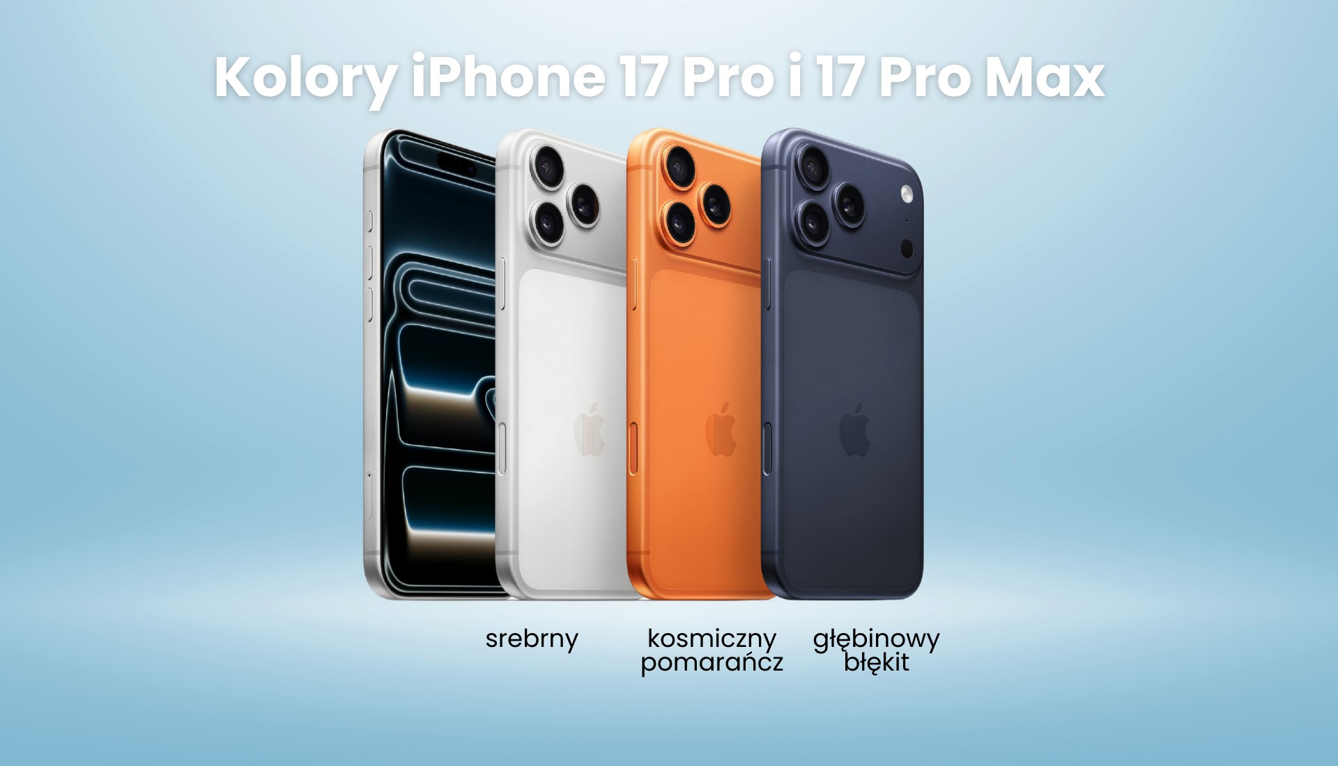 Kolory iPhone 17 Pro i 17 Pro Max - jakie nowe kolory się pojawiły?
