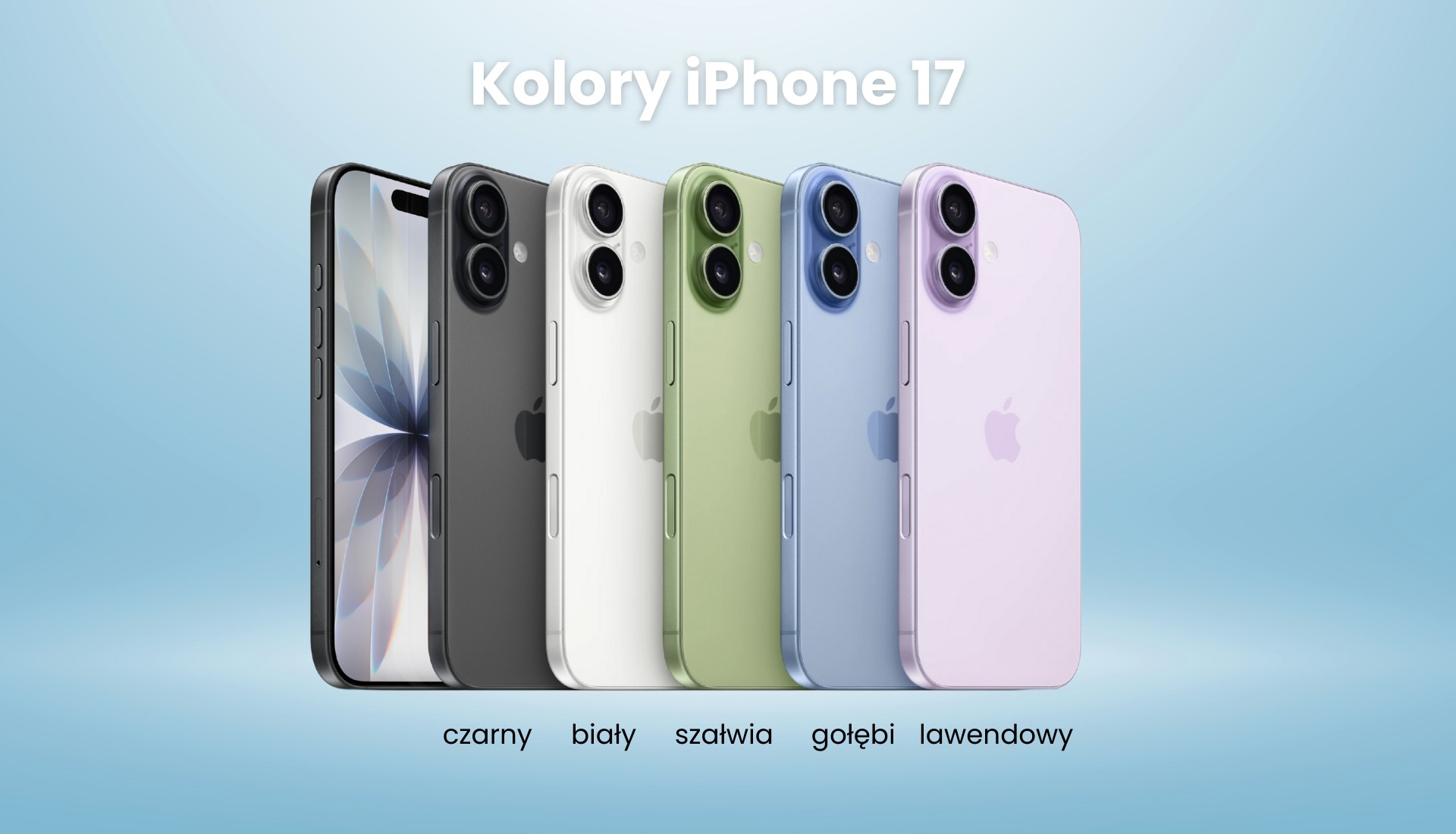 Paleta kolorów iPhone 17 – wybierz swój styl