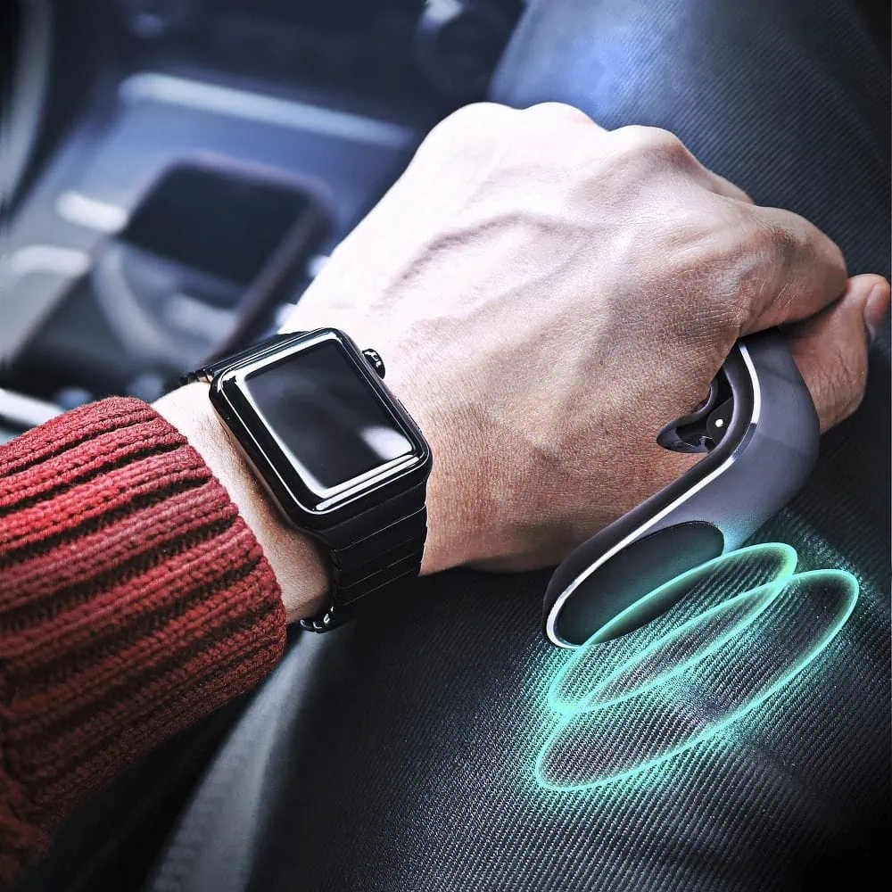 Uchwyt samochodowy do kratki wlotu, uniwersalny, czarny